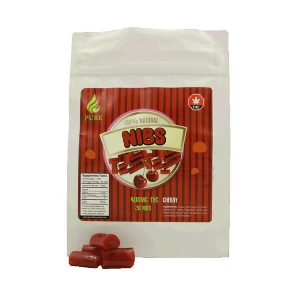 Nibs – THC Infused Licorice – 400mg | CannaBlossom Canada