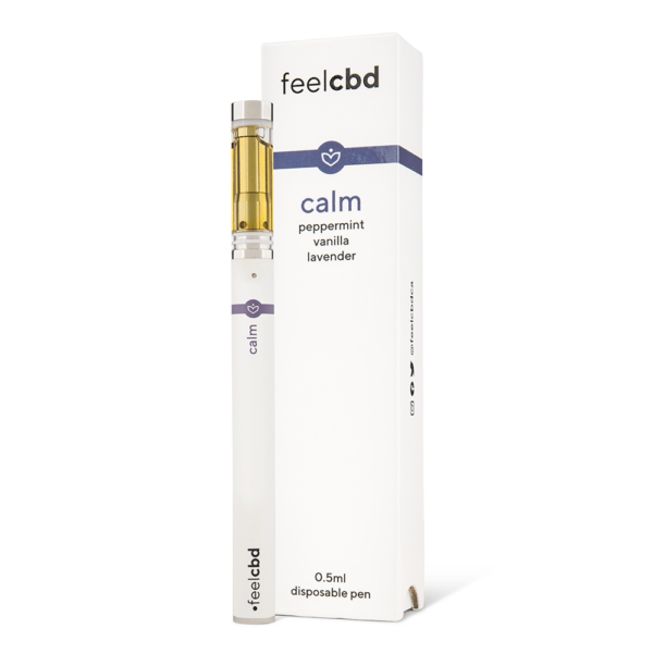 FeelCBD – Calm – Disposable CBD Vape Pen 0.5ml | CannaBlossom Canada