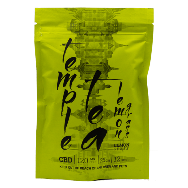 Temple Tea – Lemongrass CBD Tea – 120mg | CannaBlossom Canada