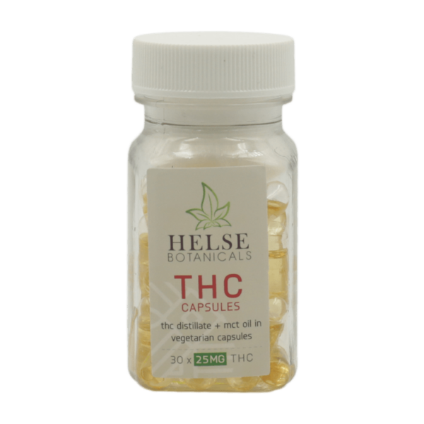 Helse Botanicals – THC Capsules – 25mg | CannaBlossom Canada