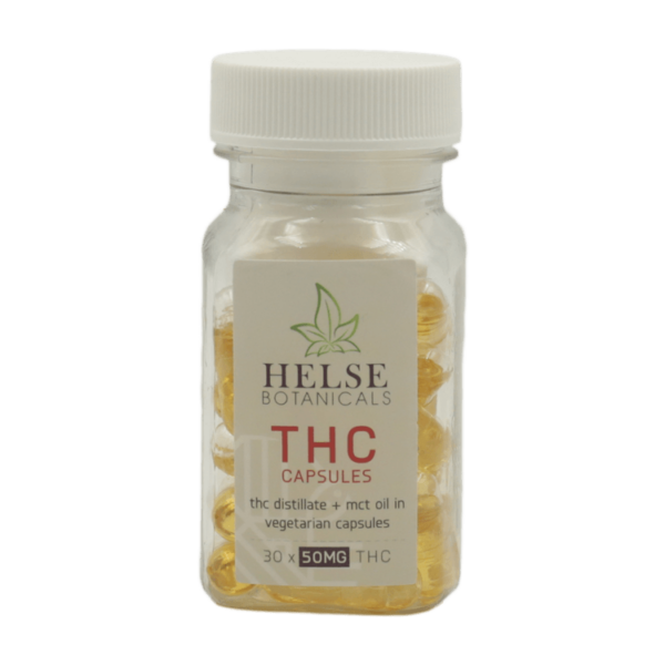 Helse Botanicals – THC Capsules – 50mg | CannaBlossom Canada