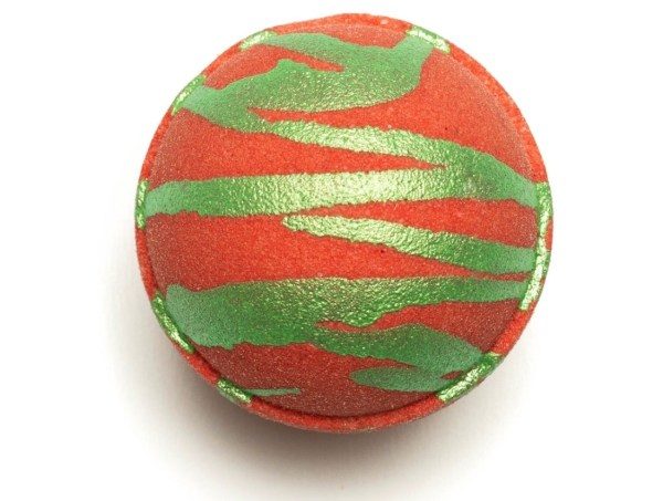 Nikki Stikki Botanicals – CBD Bath Bomb – Christmas Spirit Bomb (red/green) – 300mg CBD | CannaBlossom Canada