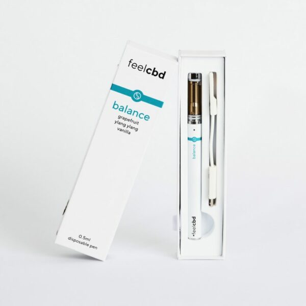 FeelCBD – Balance – Dispsable CBD Vape Pen 0.5ml | CannaBlossom Canada