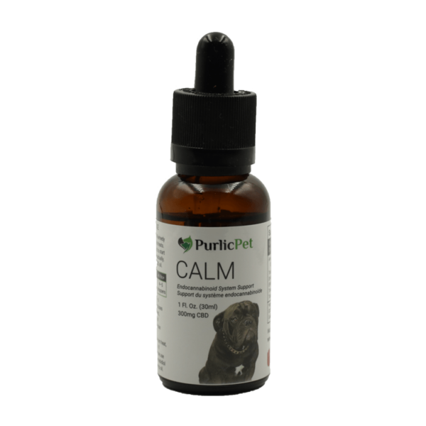 Purlic Pet – CBD Tincture – Calm For Dogs – 300mg CBD | CannaBlossom Canada