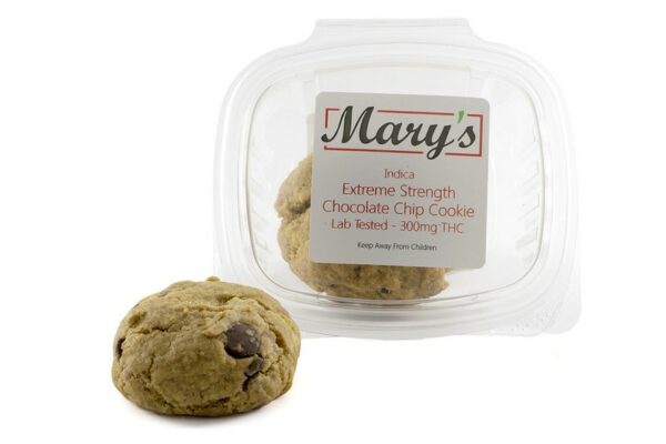 Mary’s Medibles – Extreme Strength Chocolate Chip Cookie – 300mg THC (Indica) | CannaBlossom Canada