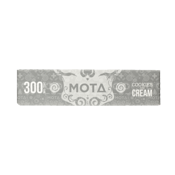 MOTA Edibles – Cookies and Cream Bar – 300mg | CannaBlossom Canada