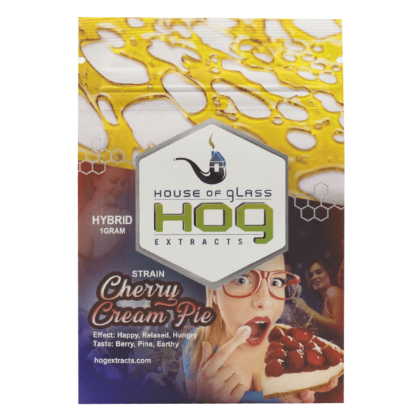 House Of Glass – Shatter – Cherry Cream Pie 1g | CannaBlossom Canada
