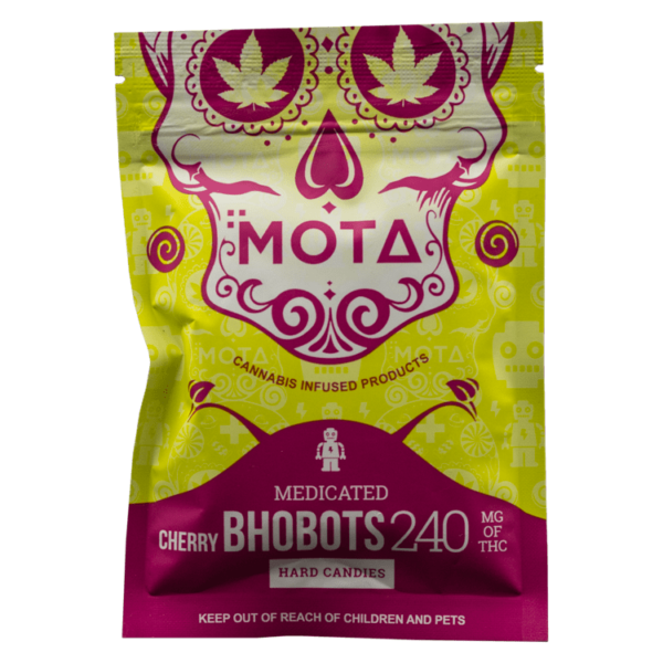 MOTA Edibles – BHO Bots – Cherry – 240mg THC | CannaBlossom Canada