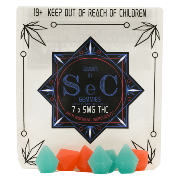 SEC – Gemmies – 35mg THC | CannaBlossom Canada