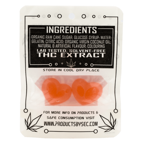 SEC – Hearts- 50mg THC | CannaBlossom Canada