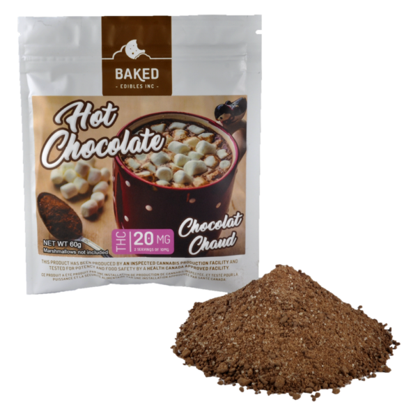 Baked Edibles – Hot Chocolate 20mg THC | CannaBlossom Canada