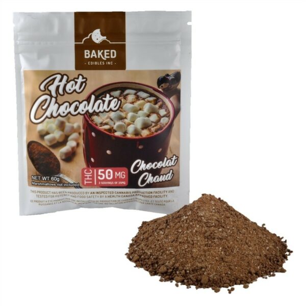 Baked Edibles – Hot Chocolate 50mg THC | CannaBlossom Canada