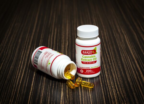 Baked Edibles – THC Extract Capsules 200mg | CannaBlossom Canada