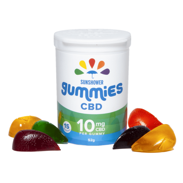 Baked Edibles – Sunshower Gummies CBD – 10mg | CannaBlossom Canada