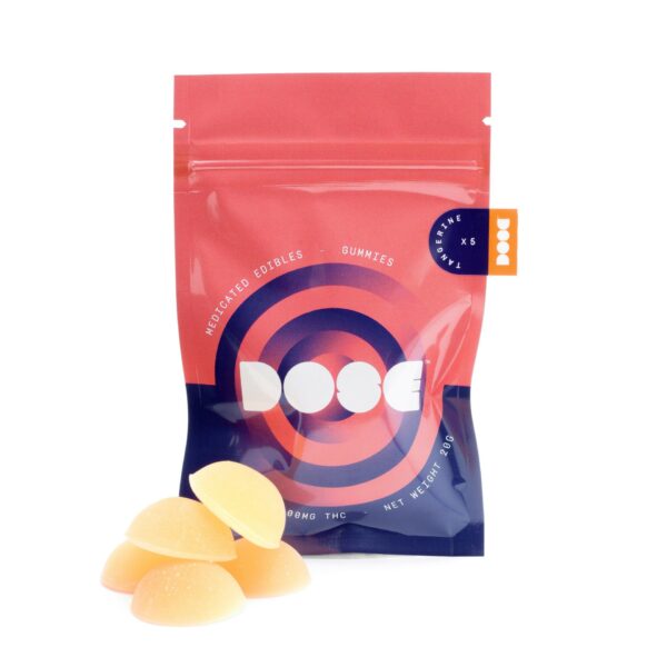 Dose Edibles Gummies – Tangerine | CannaBlossom Canada