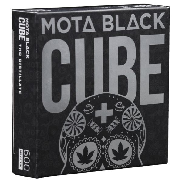 MOTA Black Cube – 600mg THC Milk Chocolate Cube | CannaBlossom Canada