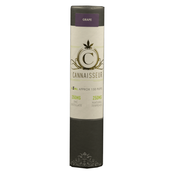 Cannaisseur – Disposable THC Distillate Pen – Grape 0.3ml | CannaBlossom Canada