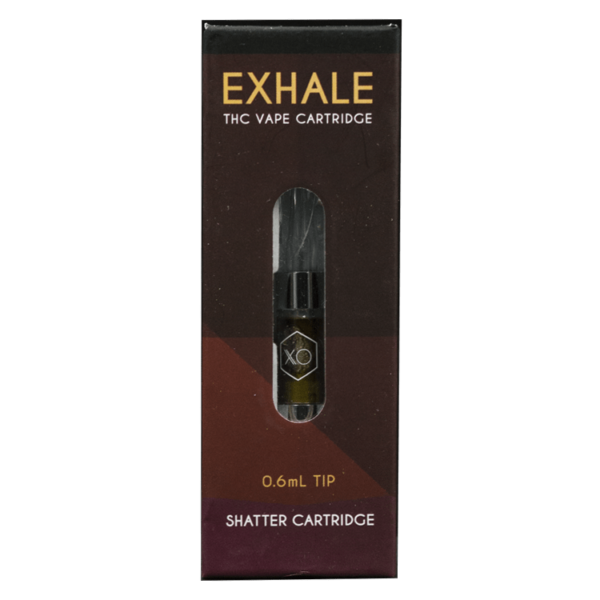 XO Exhale – Liquid Shatter Refill Cartridge – Durban Poison 0.6ml | CannaBlossom Canada