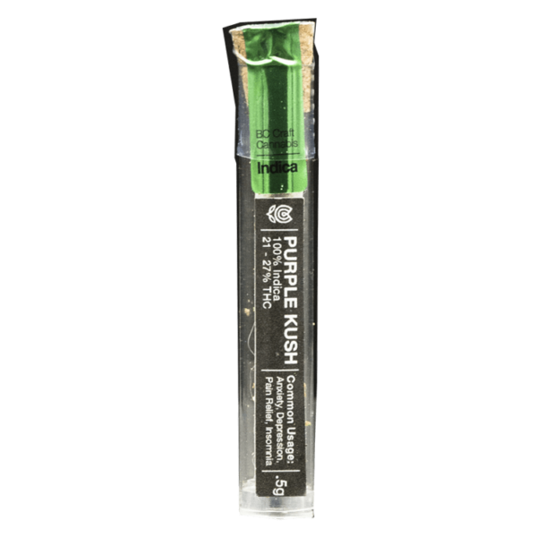 Flowerpwr – Pre-Roll – Purple Kush – 0.5g | CannaBlossom Canada