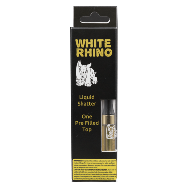 White Rhino – Liquid Shatter Refill Cartridge – Girl Scout Cookies 1g | CannaBlossom Canada