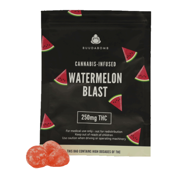 Buudabomb – Watermelon Blast – 250mg | CannaBlossom Canada