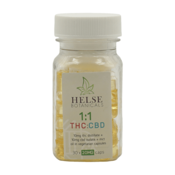 Helse Botanicals – 1:1 THC/CBD Capsules | CannaBlossom Canada