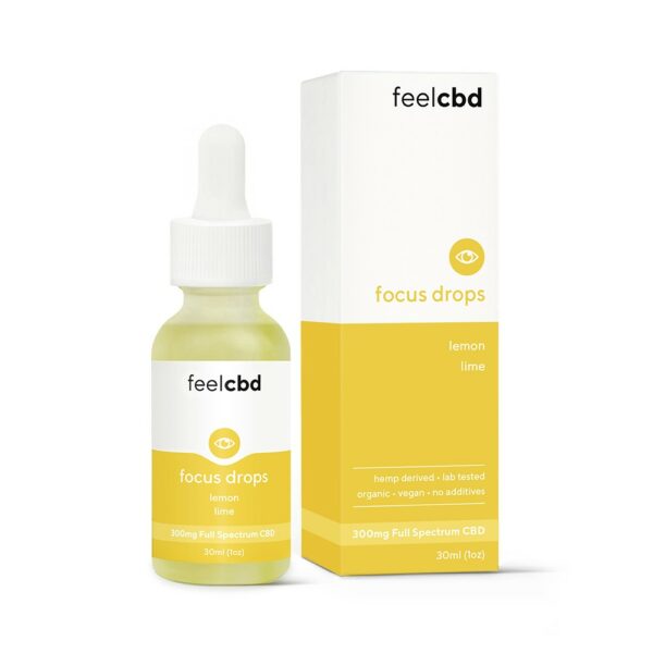 FeelCBD – Focus Drops – CBD Tincture 300mg | CannaBlossom Canada