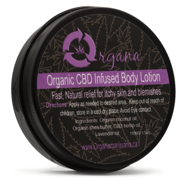 Organa – Organic CBD Infused Body Lotion | CannaBlossom Canada