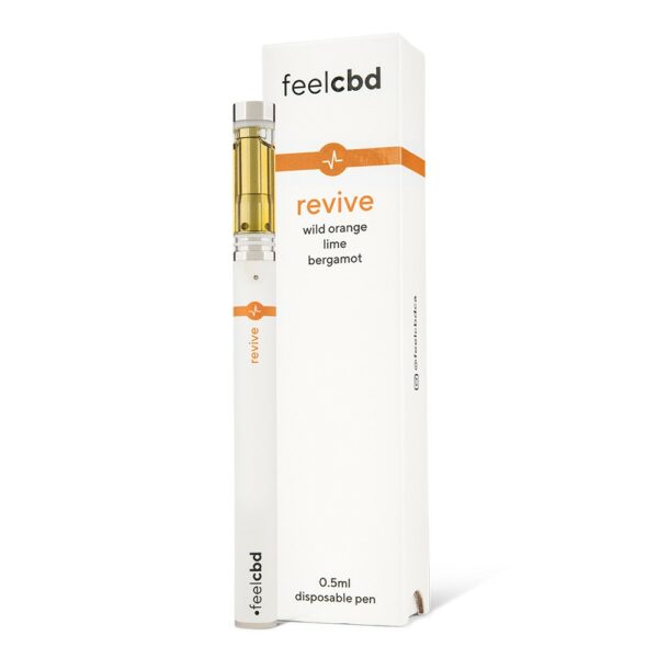 FeelCBD – Revive – Dispsable CBD Vape Pen 0.5ml | CannaBlossom Canada