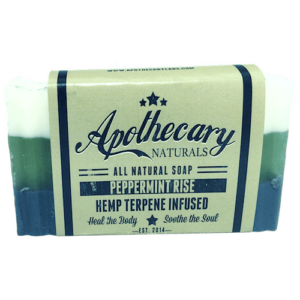 Apothecary Naturals – Body Soap – Peppermint Rise 100g | CannaBlossom Canada
