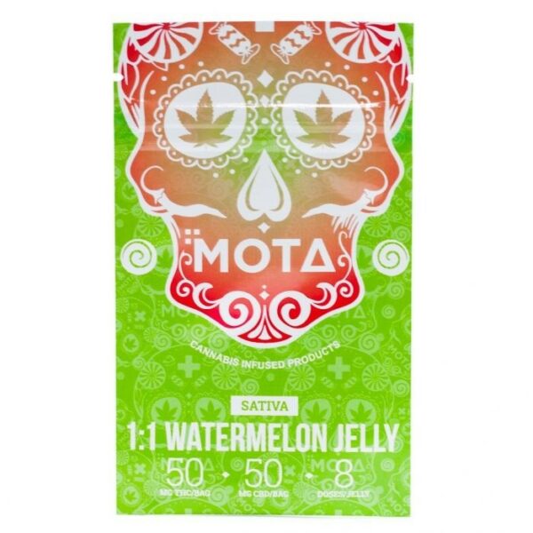 Mota – White Cube CBD – Strawberries & Cream – 180mg CBD | CannaBlossom Canada