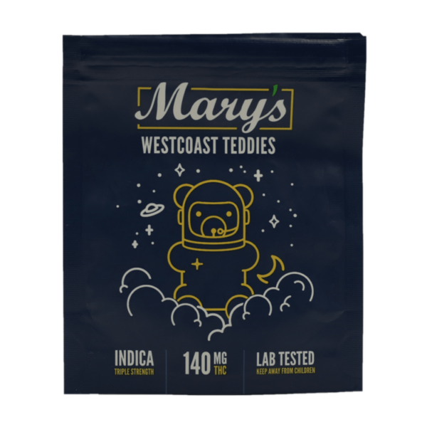 Mary’s Medibles – Westcoast Teddies – Triple Strength – 140mg | CannaBlossom Canada