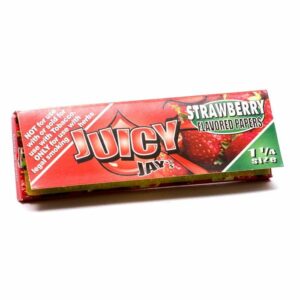 Juicy Jay’s – Hemp Papers (1.25 inch) – Strawberry | CannaBlossom Canada