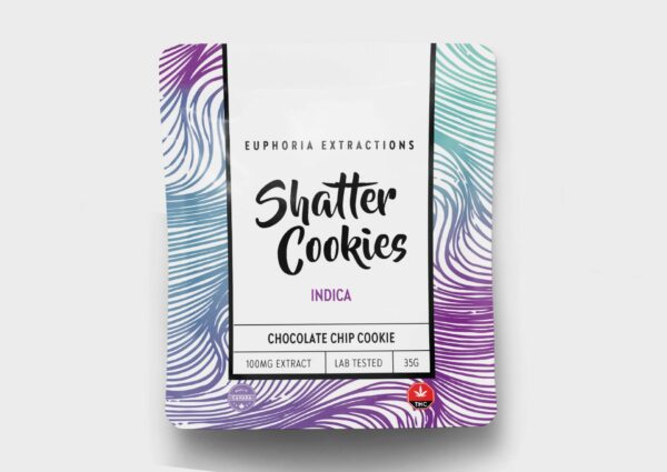 Euphoria Extractions – Chocolate Chip Cookie – Sativa – 100mg THC | CannaBlossom Canada