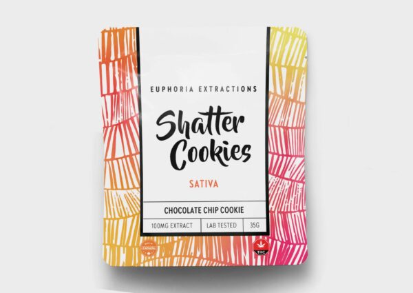 Euphoria Extractions – Chocolate Chip Cookie – Sativa – 100mg THC | CannaBlossom Canada