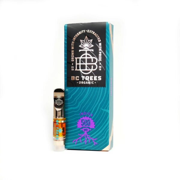 BC Trees – Organic CO2 Refill Cartridges – Indica – 500mg | CannaBlossom Canada