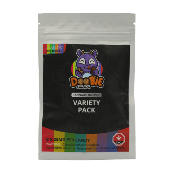 Doobie Snacks – CBD Sour Gummy Bears – 150mg CBD | CannaBlossom Canada