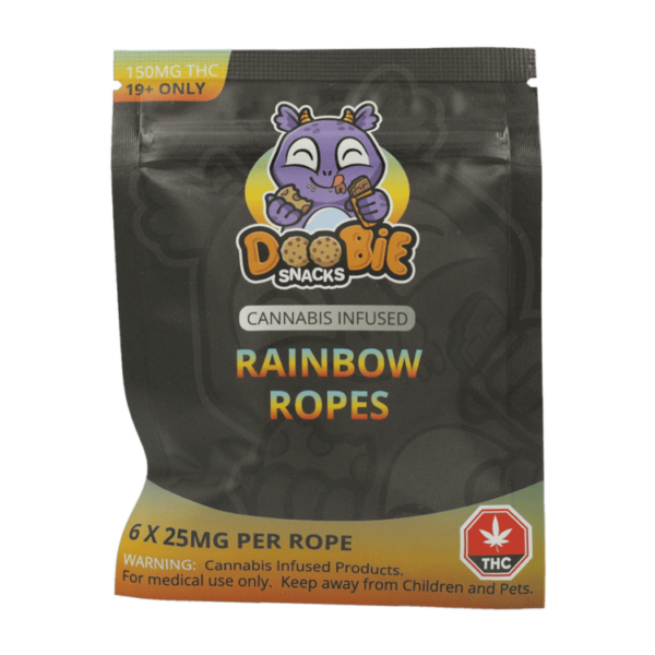 Doobie Snacks – Blue Raspberry – 200mg THC | CannaBlossom Canada