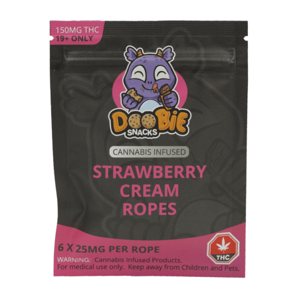 Doobie Snacks – Blue Raspberry – 200mg THC | CannaBlossom Canada