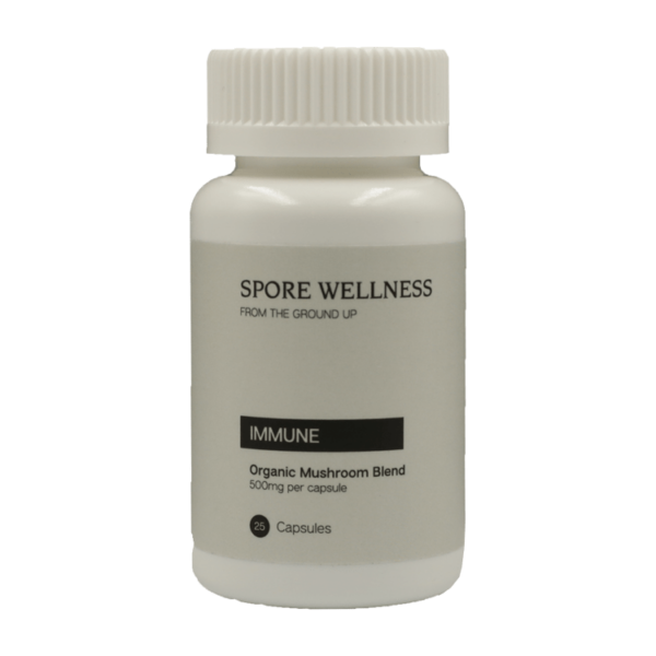 Spore Wellness – Organic Mushroom Blend – 500mg | CannaBlossom Canada