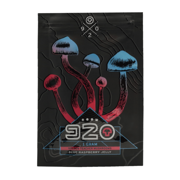 Room 920 – Blue Raspberry Jelly – 1 Gram (Golden Teacher Mushrooms) | CannaBlossom Canada