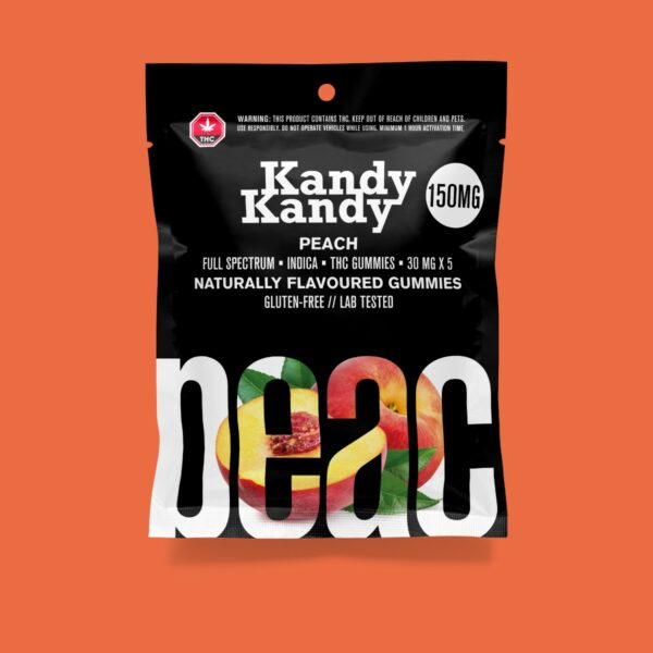 Kandy Kandy – Peach Gummies | CannaBlossom Canada