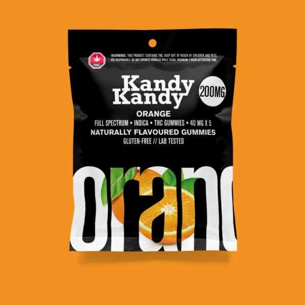 Kandy Kandy – Orange Gummies | CannaBlossom Canada