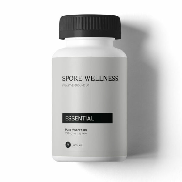 Spore Wellness – Microdose Capsules – Essential – 25 Capsules (100mg per cap) | CannaBlossom Canada