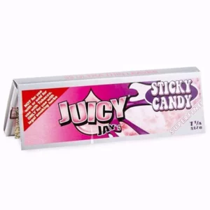 Juicy Jay’s – Superfine Hemp Papers (1.25 Inch) – Sticky Candy | CannaBlossom Canada