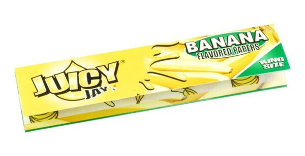 Juicy Jay’s – Hemp Papers (1.25 Inch) – Banana | CannaBlossom Canada