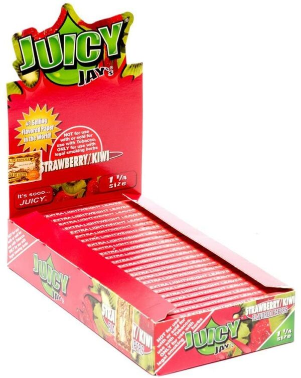 Juicy Jay’s – Hemp Papers (1.25 Inch) – Blueberry | CannaBlossom Canada