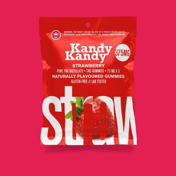 Kandy Kandy – Strawberry Gummies | CannaBlossom Canada