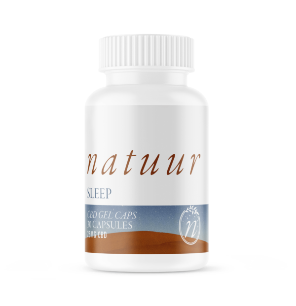 Natuur – CBD Gel Caps – Anti Stress | CannaBlossom Canada