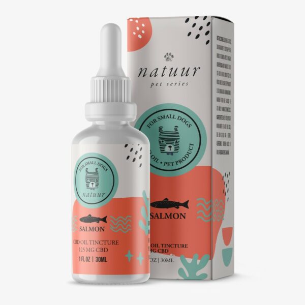 Natuur – Pet Series – CBD Oil For Small Dogs – Bacon Flavour – 125mg | CannaBlossom Canada